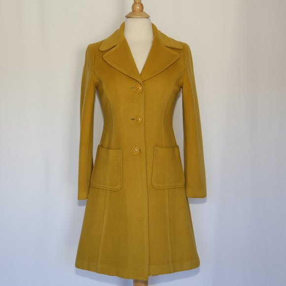 VIKI 100% wool long coat - Picture 2 of 6